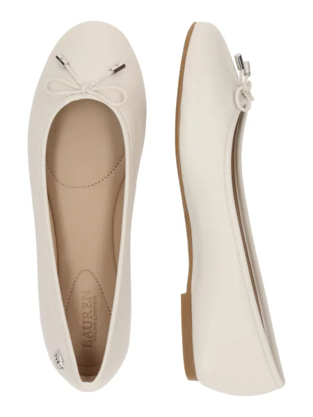 Pantofi Lauren Ralph Lauren din piele bej