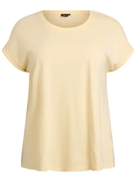 Zizzi Tricou VAVA deschis galben