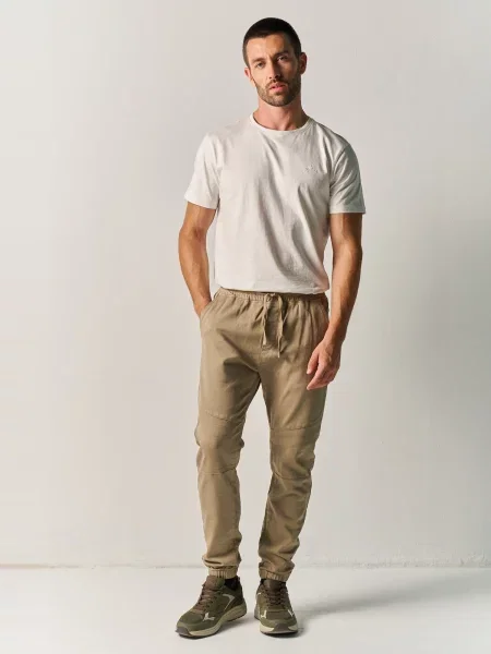 KOROSHI Pantaloni bej