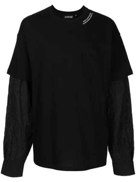 Tricou Mostly Heard Rarely Seen lung negru