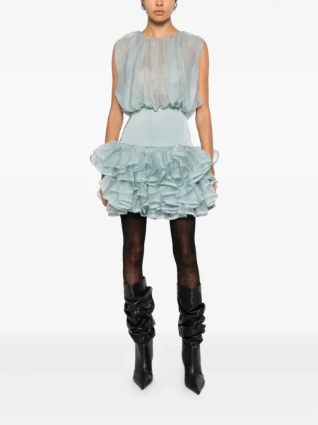 Rochie mini Viktor & Rolf cu volane albastru