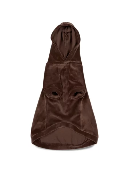 Hanorac cu glugă Juicy Couture cu autograf maro