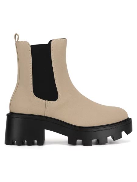 Ботинки челси Deezee бежевые