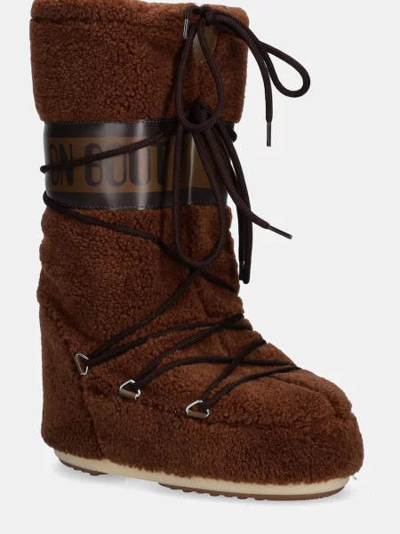 Moon Boot cizme de iarna MB ICON FLEECE maro