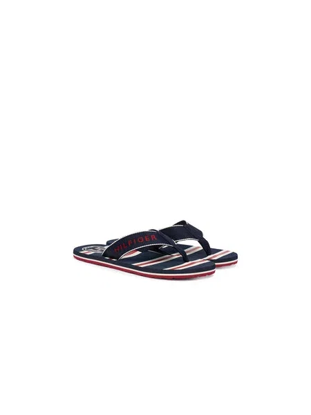 Csíkos vietnámi papucs Tommy Hilfiger