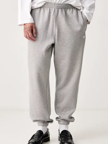 Adidas Originals спортен панталон мъжки с Trefoil Essentials сиво