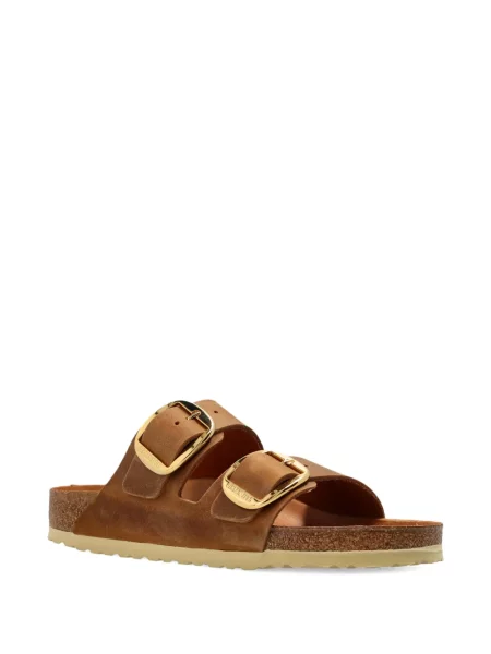 Sandale Birkenstock cu cataramă maro