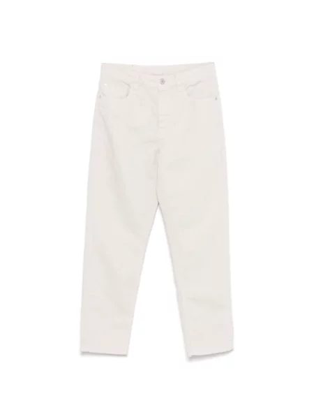 Jeansy Brunello Cucinelli białe