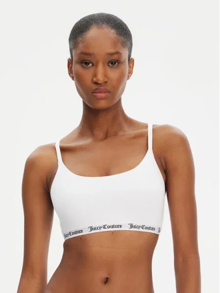 Top nedrček Juicy Couture bela