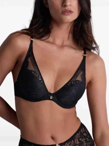 Sutien Aubade din dantelă negru