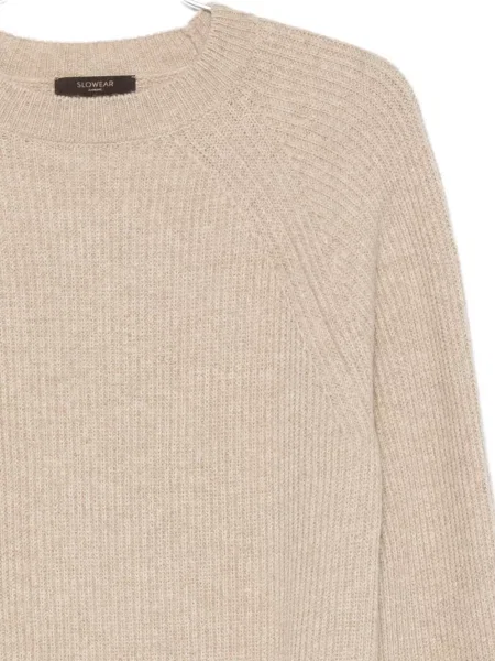 Sweter Zanone z okrągłym dekoltem