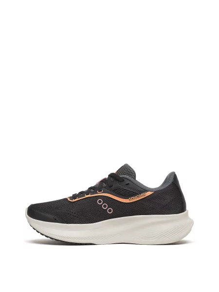 Синтетический кроссовки для бега Saucony для бега черные