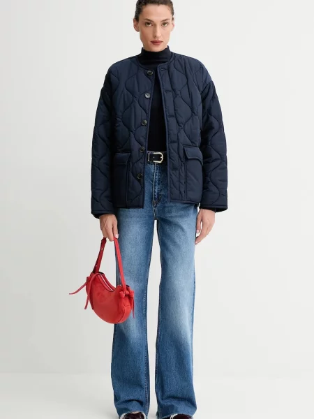 ZADIG&VOLTAIRE kurtka granatowy przejściowa oversize