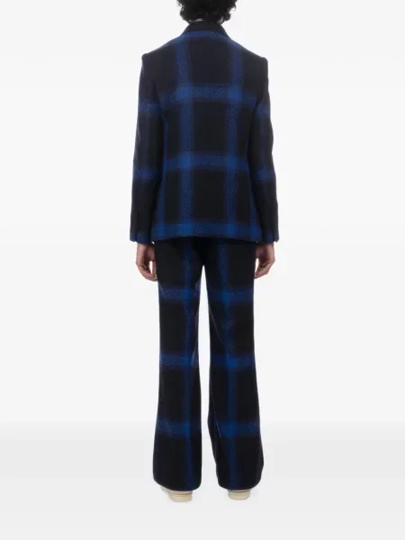 Vilnonis pledas švarkas Walter Van Beirendonck mėlyna
