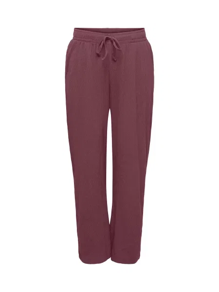 ONLY Carmakoma Pantaloni CARVALA burgundy roșu