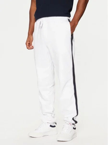 Spodnji del trenirke Tommy Hilfiger bela