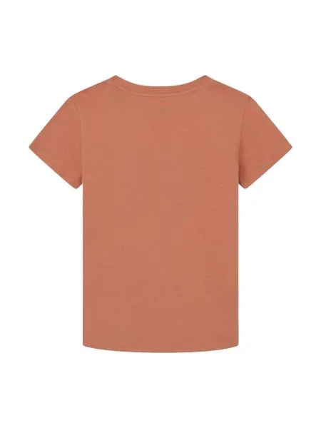 Tricou copii Pepe Jeans portocaliu