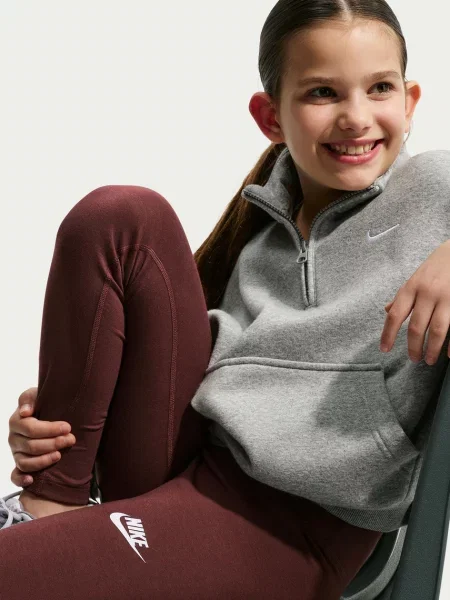 Nike легінси дитячі з бавовною Sportswear Classic