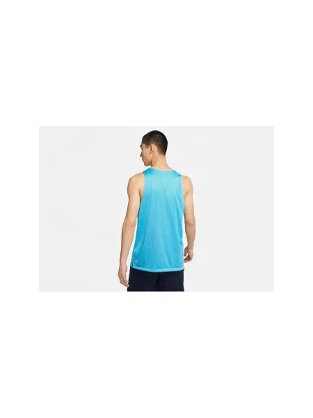 Tricou Nike din jerseu reversibil albastru