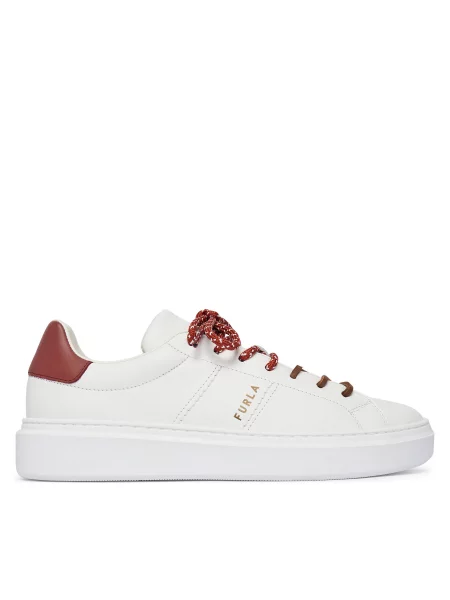 Sneakers Furla Hype PT alb
