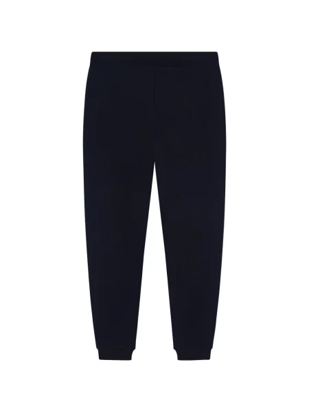 Pantaloni Ea7 Emporio Armani alergare cu autograf albastru