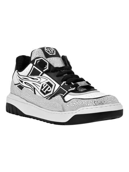 Sneakersy Philipp Plein szare