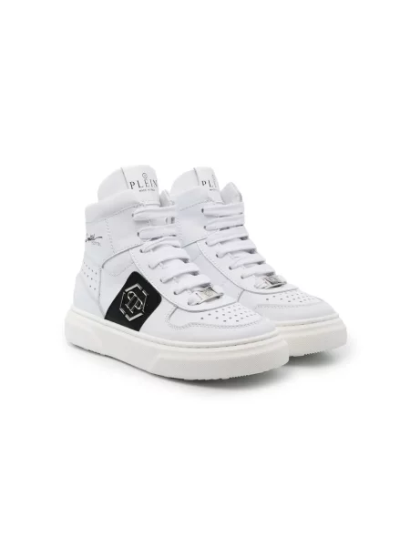 Sneakersy dziecięce Philipp Plein białe
