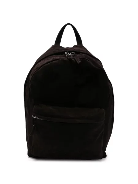 Rucsac Giorgio Brato din piele de căprioară maro