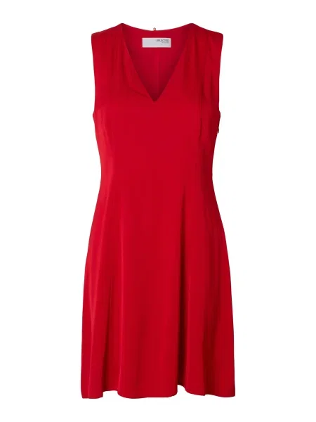 SELECTED Rochie SLFLEONORE' roșu