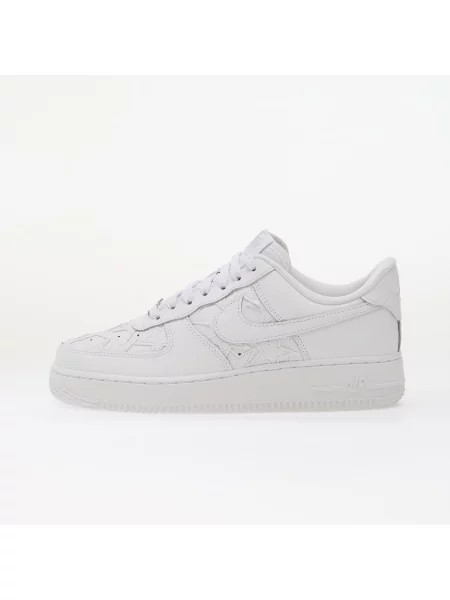 Sneakers Nike Air Force 1 Edge White/ White-Metallic Silver EUR 44 alb