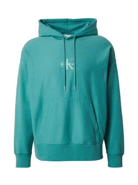 Geacă de blugi Calvin Klein Jeans alb