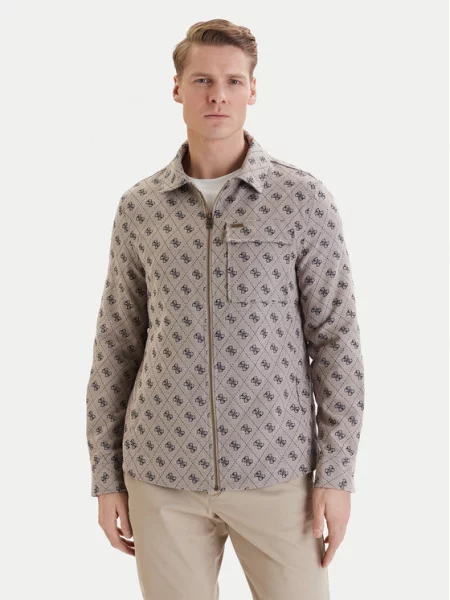 Guess Marškinių švarkas smėlio