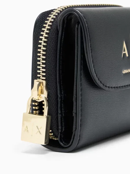 Кошелек Armani Exchange черный
