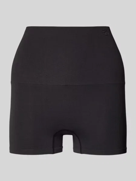 Spodnie o kroju skinny fit z wyhaftowanym logo Triumph czarne