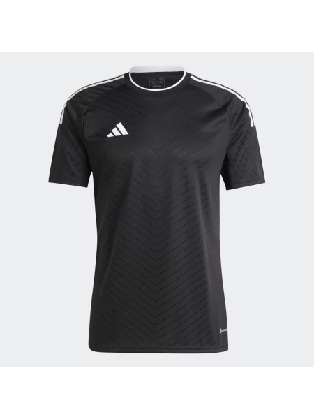 Koszulka Adidas z dżerseju czarna