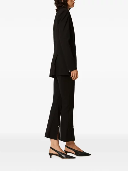 Pantaloni Twinset evazate negru