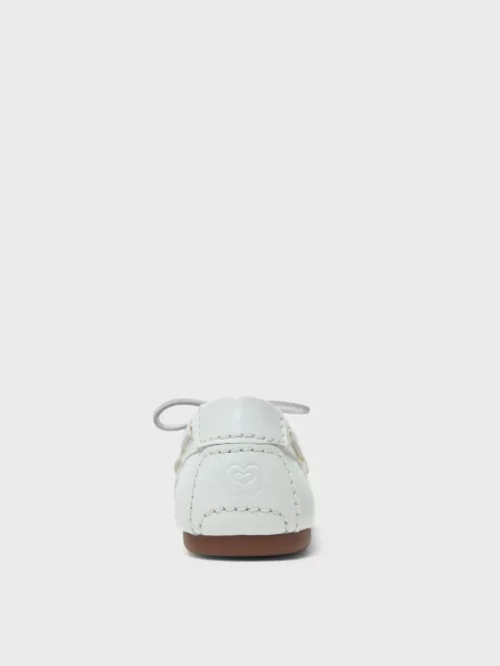 Шкіряні туфлі Maje білі