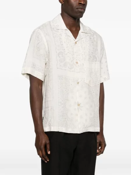 Cămașă Eleventy cu model paisley