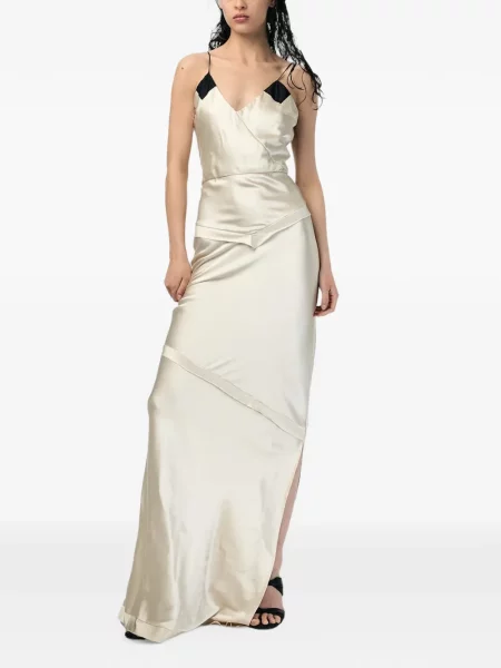 Rochie Andra Andreescu din satin alb