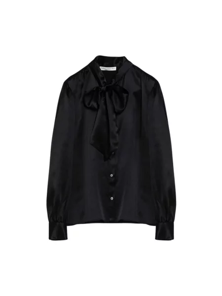 Koszula Alessandra Rich z długim rękawem czarna