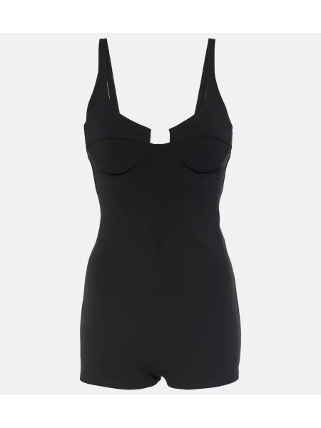 Salopetă Magda Butrym de lână negru