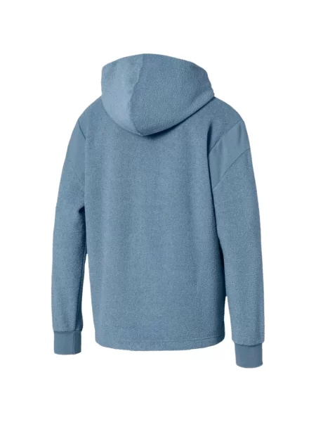 Tricou Puma cu glugă albastru