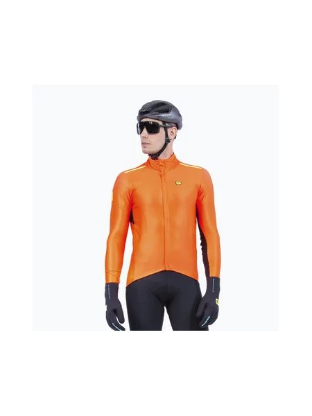Куртка велосипедна Alé K-Tornado arancio fluo/fluo orange помаранчева