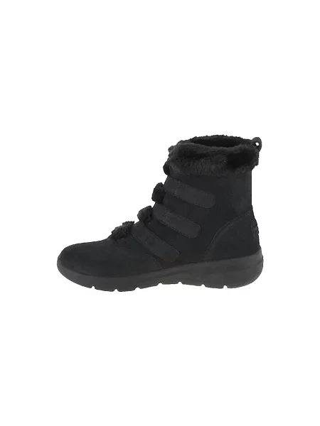 Csatos félcipő Skechers fekete