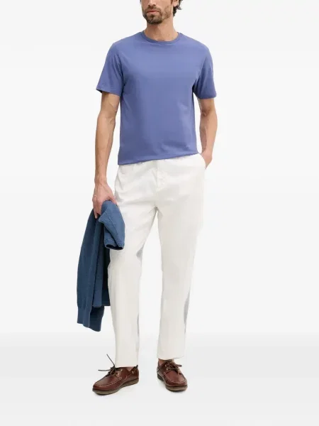 Tricou Hackett London cu decolteu rotund albastru