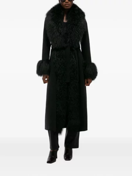 Palton Ducie negru