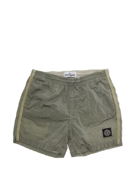 Kąpielówki dziecięce Stone Island zielone