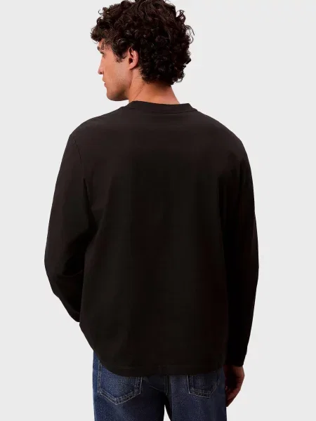 Лонгслив Calvin Klein черный