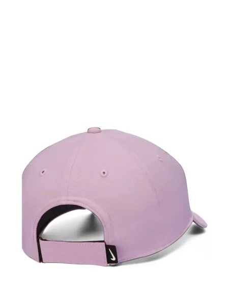 Șapcă Nike din material terry cu model piele de șarpe cu legături alb