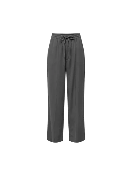 Spodnie Jacqueline De Yong casual czarne